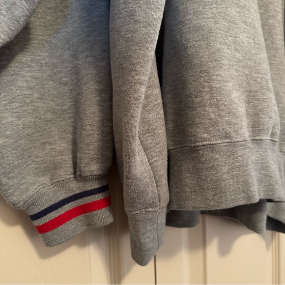 VTG St Louis Cardinals Sweatshirt 2XL Gray Striped Sleeve Stitched Lee Sport - Picture 4 of 8